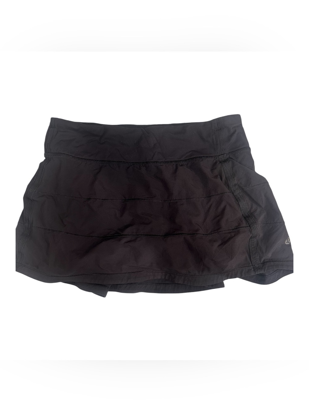 lululemon athletica Black Athletic Skort with Built-In Shorts